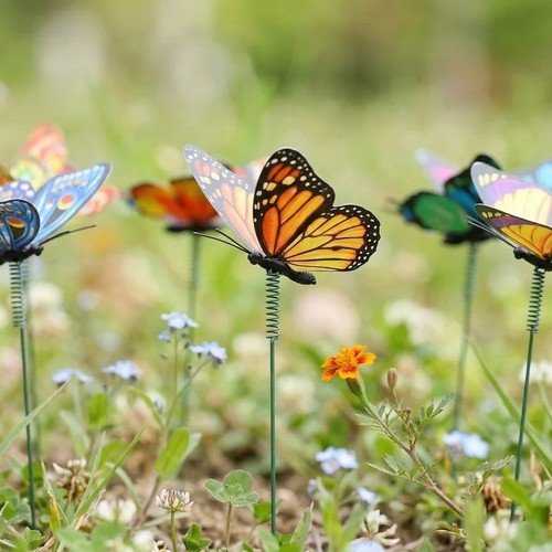 Artificial butterfly outdoor - butterfly,