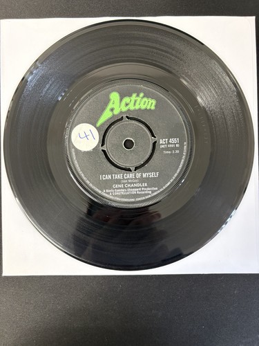 Gene chandler action 45 - gene,