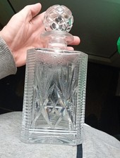Vintage  Sqaure Whiskey Glass