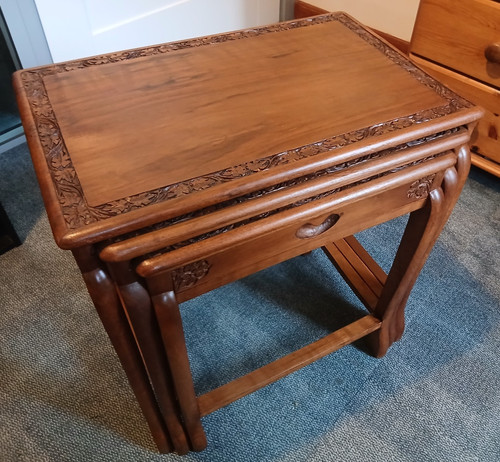 Beautiful nest vintage hard - nest, of