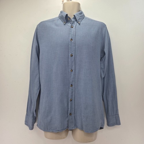Eton shirt denim blue men - eton,