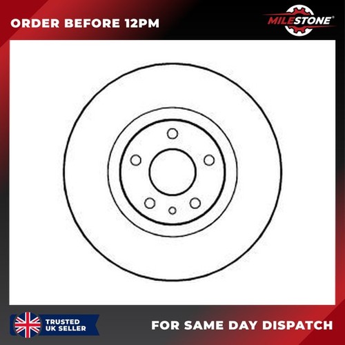 Brake disc for vauxhall - for,