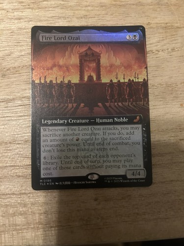 Fire lord ozai - (extended, art