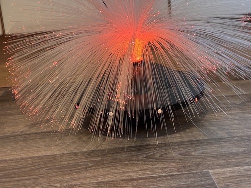 Fiber optic lamp ufo spray - ufo,