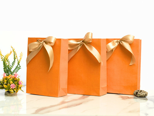 Small luxury gift bags ribbon - bags,