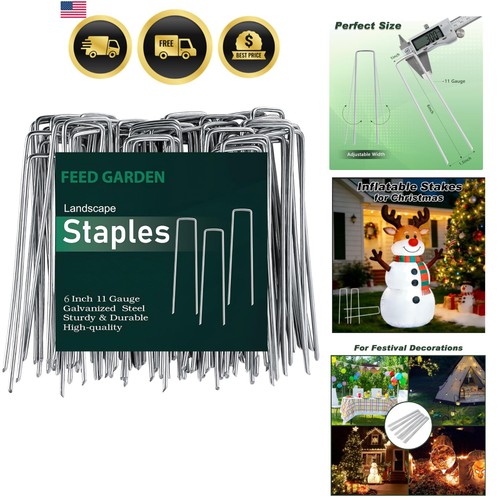 Landscape staples inch - staples, 6