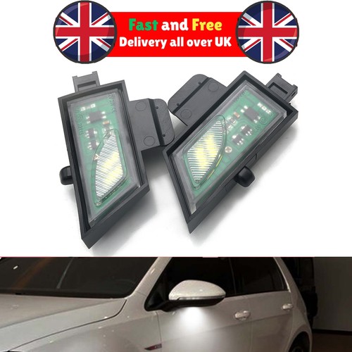 Rear view mirror lights - view,