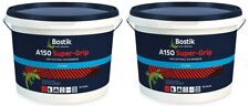 2 X Bostik A150 Super-Grip Non-Slip Wall Tile Adhesive 10L White