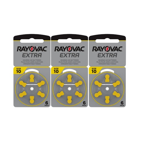 Rayovac extra size hearing - extra, 10