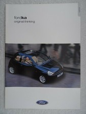 Ford Ka Brochure 2001: Ka, Ka Collection, Sun Collection, luxuryKa. 24 pages.