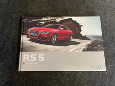 Brochure book Audi RS5 Coupe 8T German price list 4.2 V8