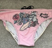 Men’s Budgy Smugglers Swim Wear Gym 36”?? Jake Ross Pink Swimmers Rugby