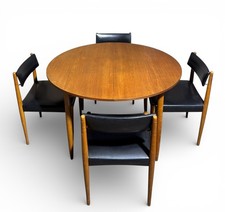 MID CENTURY TEAK DINING TABLE