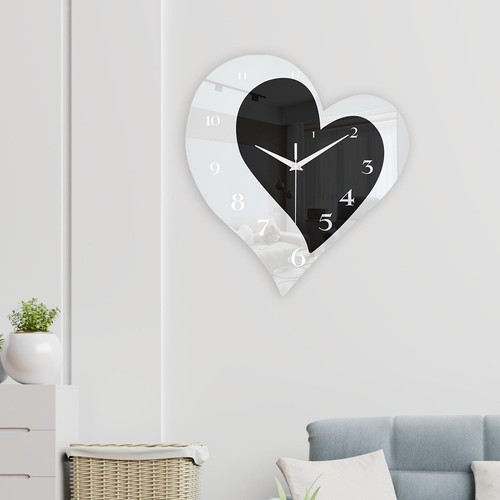 Acrylic heart shaped wall - acrylic,