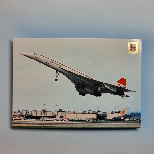 Commercial aircraft postcard - commercial,