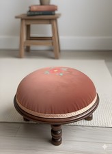 Antique Bobbin-Leg Footstool
