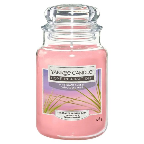 Yankee candle pink island - candle,