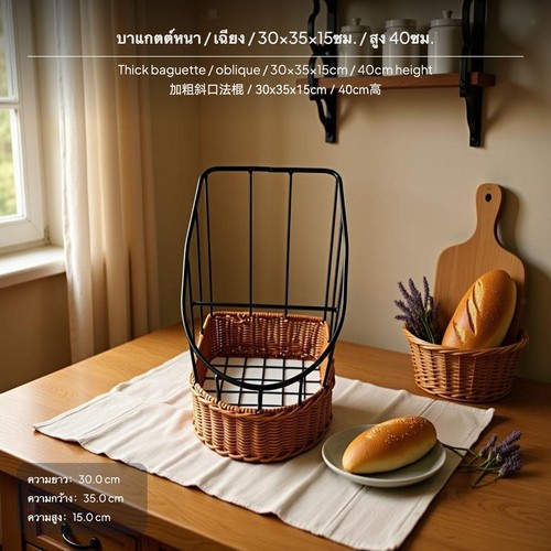 Baguette basket rectangular - baguette,