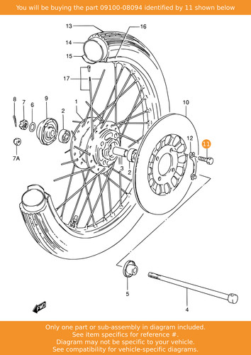 Suzuki bolt - suzuki, (8x30)