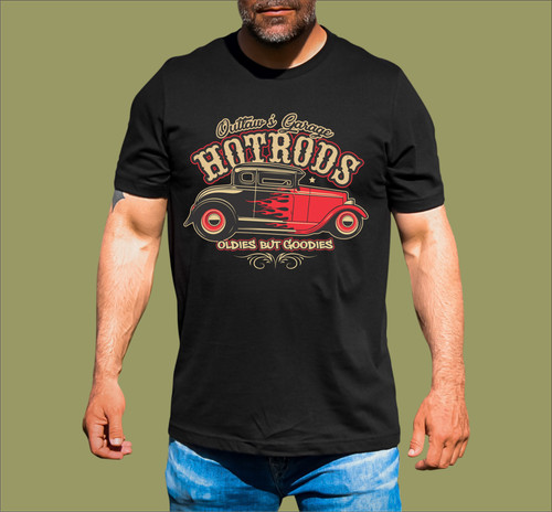 Outlaw garage shirt - outlaw, t-shirt