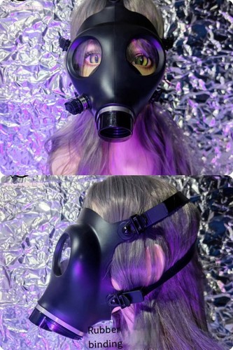 Silicone rubber gas mask - uk,