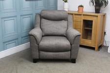PARKER KNOLL MANHATTAN RECLINER ARMCHAIR IN COUNTRY TOFFEE FABRIC. RRP £2016.