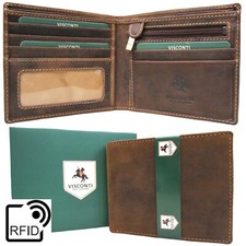 Mens Wallet Real Leather