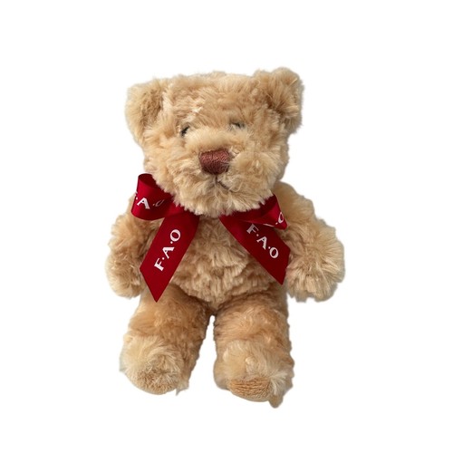 Fao schwarz teddy bear - schwarz, plush
