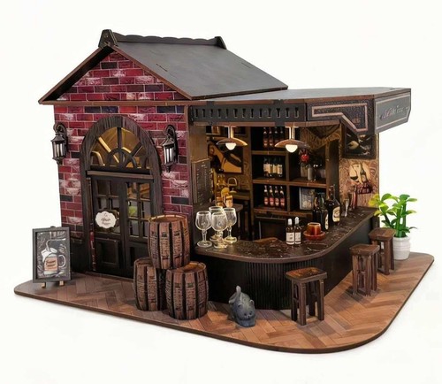 Book nook kit wooden - nook,