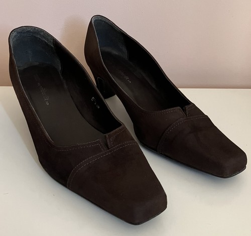Brown suede mid - m&s,
