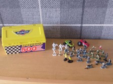 Micro Machines Speedshop + Cars & Figures 1990 Lewis Galoob Toys Vintage