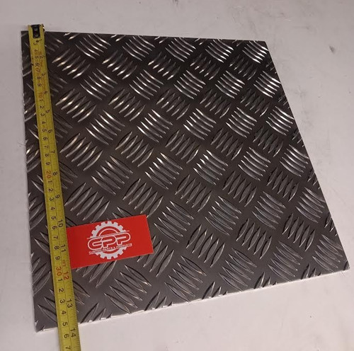 Aluminium sheet tread - tread, plate