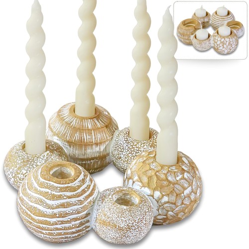 Kate aspen gold candle - 2-in-1,