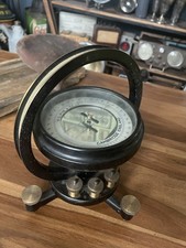 ANTIQUE GALVANOMETER COMPASS