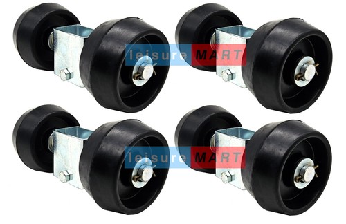 Trailer boat roller bracket - trailer,
