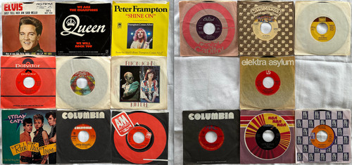 Rock pop 45 rpm vinyl - rock/pop, 45-rpm