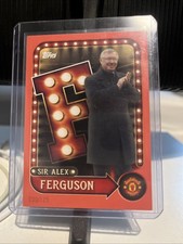 Sir Alex Ferguson Manchester United 25/26 Collector Tin Numbered Card 39/125
