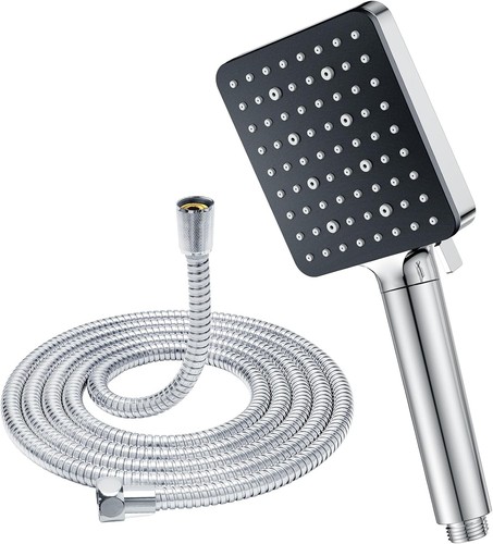 High pressure black shower - high,