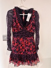 New Purple And Red Floral /