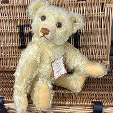 Steiff 2003 British Collector's Bear 40cm, Yellow Mohair Ltd Edition EAN:660955