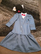 Mary Poppins Fancy Dress Costume Age 5-6 Years Rubies