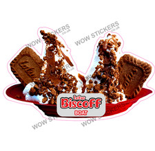 Biscoff Biscuits Boat Ice