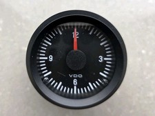 VDO Cockpit International Clock Gauge 52mm 2" 24V Black 370-214-031-003G