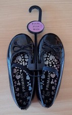 Girls "Primark" Black Faux