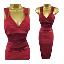 KAREN MILLEN Uk 12 Vintage Red