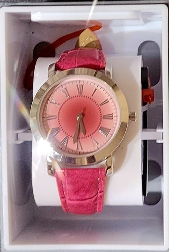 Ladies silver metal case watch - metal,