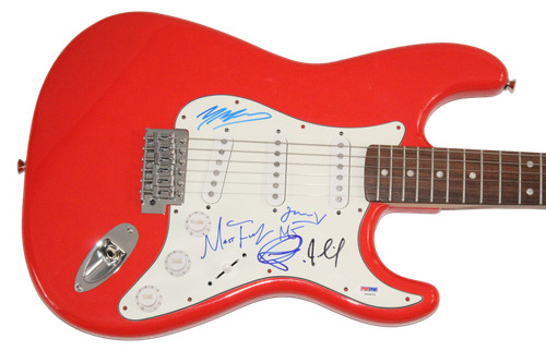 Maroon full band signed - maroon, 5