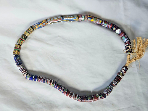 Old african tribal beads - african,