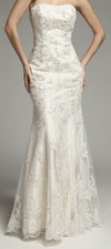 Mark Lesley lace wedding dress