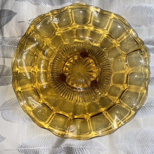 Art deco amber glass - deco,